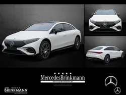 Weiß Gebraucht 2023 Mercedes EQS580 AMG line Limousine | 74.450 € (Guter Preis)