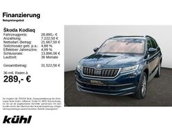 Lavablau metallic Gebraucht 2020 Skoda Kodiaq LAURIN & KLEMENT SUV | 28.590 € (Fairer Preis)
