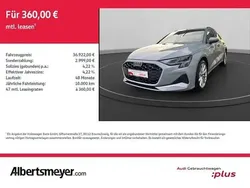 Grau Gebraucht 2025 Audi A3 Sportback Advanced Limousine | 36.922 € (Etwas zu teuer)