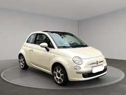 Weiß Gebraucht 2009 Fiat 500 Limousine | 7.600 € (Fairer Preis)