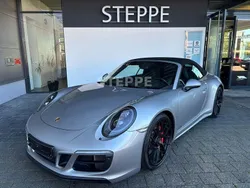 Gtsilber met. (metallic) Gebraucht 2019 Porsche 911 Carrera 4 GTS Cabrio | 118.800 € (Superpreis)