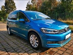 Blau Gebraucht 2019 VW Touran Highline Van / Kleinbus | 23.549 € (Guter Preis)