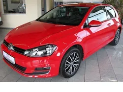 Rot Gebraucht 2016 VW Golf VII Allstar Limousine | 13.555 € (Guter Preis)