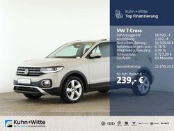 Ascotgrau Gebraucht 2022 VW T-Cross Style SUV | 18.920 € (Guter Preis)