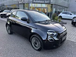 Schwarz (onyx schwarz) Gebraucht 2022 Fiat 500e Limousine | 23.990 € (Teuer)