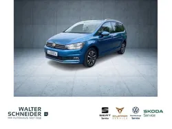 Caribbean blue metallic Gebraucht 2021 VW Touran United Van / Kleinbus | 23.850 € (Guter Preis)