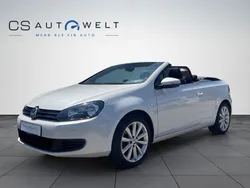 Weiß Gebraucht 2014 VW Golf Cabriolet Cabrio | 8.590 € (Guter Preis)