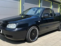 Schwarz Gebraucht 2001 VW Golf Cabriolet Conceptline Cabrio | 5.990 € (Teuer)