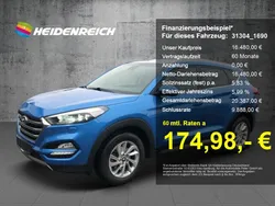 Blau Gebraucht 2016 Hyundai Tucson Style SUV | 16.480 € (Fairer Preis)