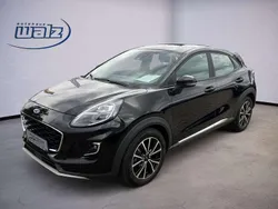 Obsidianschwarz Gebraucht 2021 Ford Puma Titanium SUV | 17.990 € (Fairer Preis)