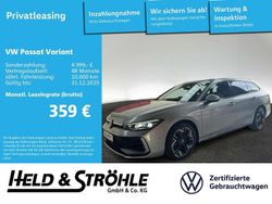 Oyster silver metallic Gebraucht 2025 VW Passat R-line Kombi | 42.960 € (Superpreis)