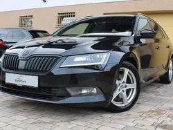 Cerna magic/black magic Gebraucht 2018 Skoda Superb SportLine Kombi | 13.800 € (Fairer Preis)