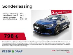 Blau (ascariblau metallic) Gebraucht 2025 Audi RS3 Ambiente Limousine | 70.980 € (Etwas zu teuer)