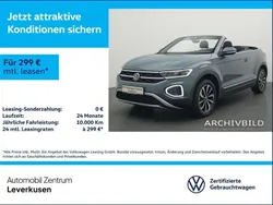 Blau / petroleum blue (metallic) Gebraucht 2024 VW T-Roc Cabriolet Cabrio | 27.988 € (Guter Preis)