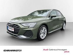Distriktgrün metallic Gebraucht 2025 Audi A3 Sportback S-Line Limousine | 35.450 € (Guter Preis)