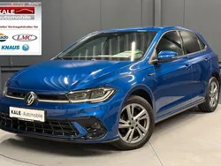 Blau metallic (reef blue metallic) Gebraucht 2022 VW Polo R-line Kleinwagen | 19.890 € (Fairer Preis)