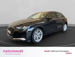 Schwarz Gebraucht 2024 Audi A3 Sportback Advanced Limousine | 32.960 € (Fairer Preis)