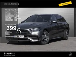 Grau Gebraucht 2023 Mercedes C300e AMG Kombi | 44.450 € (Fairer Preis)