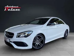 Polarweiss Gebraucht 2018 Mercedes CLA200 AMG line Coupé | 24.900 € (Fairer Preis)