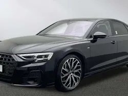 Schwarz (sebringschwarz kristalleffekt) Gebraucht 2025 Audi A8 Advanced Limousine | 115.780 €
