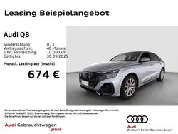 Silber Gebraucht 2024 Audi Q8 Ambiente SUV | 74.390 € (Etwas zu teuer)