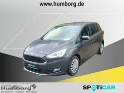 Grau Gebraucht 2018 Ford C-MAX Cool & Connect Van / Kleinbus | 16.990 €