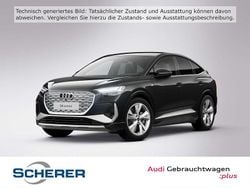 Mythosschwarz metallic Gebraucht 2022 Audi Q4 e-tron S-Line SUV | 33.790 € (Superpreis)
