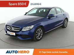 Brillantblau Gebraucht 2018 Mercedes C180 Avantgarde Limousine | 21.040 € (Guter Preis)