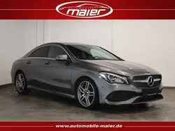 Mountaingrau Gebraucht 2018 Mercedes CLA200 AMG line Limousine | 19.900 € (Guter Preis)