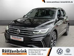 Schwarz (deep black perleffekt) Gebraucht 2022 VW Tiguan R-line SUV | 34.190 € (Guter Preis)