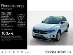 Pure white Gebraucht 2024 VW T-Roc Style SUV | 27.999 € (Guter Preis)