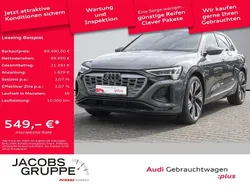 Daytonagrau perleffekt Gebraucht 2024 Audi Q8 e-tron S-Line SUV | 69.490 € (Etwas zu teuer)