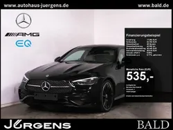 Schwarz obsidianschwarz metallic Gebraucht 2024 Mercedes CLE220 AMG Coupé | 56.880 € (Fairer Preis)