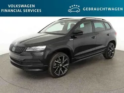Schwarz Gebraucht 2021 Skoda Karoq SportLine SUV | 26.580 € (Guter Preis)