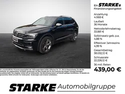 Schwarz Gebraucht 2021 VW Tiguan Allspace Highline SUV | 37.949 € (Fairer Preis)