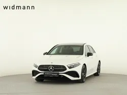 Polarweiss unilack Gebraucht 2025 Mercedes A200 AMG Limousine | 37.325 € (Etwas zu teuer)