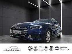 Navarrablau (blau) Gebraucht 2024 Audi A4 Comfort Kombi | 32.840 € (Fairer Preis)