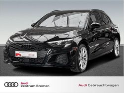 Mythosschwarz metallic Gebraucht 2024 Audi A3 Sportback e-tron S-Line Limousine | 42.240 €