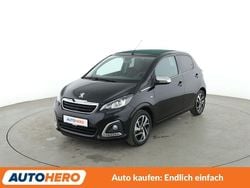 Schwarz Gebraucht 2020 Peugeot 108 Top! Collection Limousine | 11.450 € (Fairer Preis)