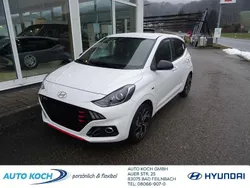 Atlas white) (weiss Neu 2025 Hyundai i10 N Line Kleinwagen | 19.290 € (Guter Preis)