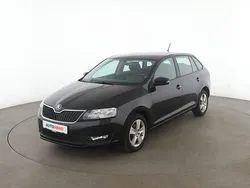 Schwarz Gebraucht 2017 Skoda Rapid Ambition Limousine | 10.590 € (Fairer Preis)