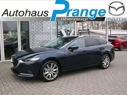 Deep crystal blue Gebraucht 2024 Mazda 6 Exclusive-Line Kombi | 28.985 € (Fairer Preis)
