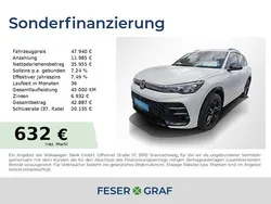 Pure white Gebraucht 2024 VW Tiguan R-line SUV | 47.940 € (Superpreis)