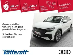 Weiss Gebraucht 2023 Audi Q4 Sportback e-tron S-Line SUV | 58.725 €