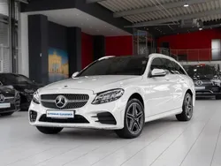 Polarweiss unilack Gebraucht 2020 Mercedes C400 Business Kombi | 33.980 € (Fairer Preis)