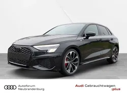 Schwarz Gebraucht 2024 Audi A3 Sportback S-Line Limousine | 39.350 € (Fairer Preis)