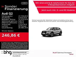 Silber Gebraucht 2017 Audi Q2 Comfort SUV | 17.730 € (Etwas zu teuer)