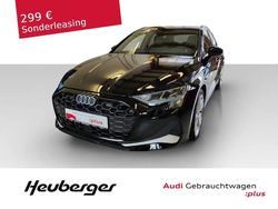 Mythosschwarz metallic Gebraucht 2024 Audi A3 Sportback Advanced Limousine | 32.960 € (Guter Preis)