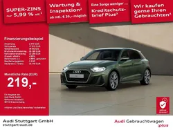 Distriktgrün metallic Gebraucht 2024 Audi A1 Sportback S-Line Kleinwagen | 24.740 € (Guter Preis)