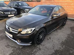 Braun metallic Gebraucht 2014 Mercedes C250 AMG Limousine | 25.990 € (Etwas zu teuer)